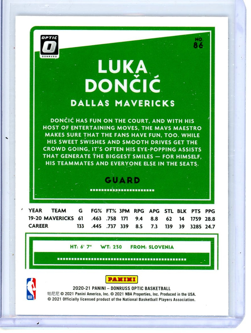 Luka Doncic - 2020-21 Donruss