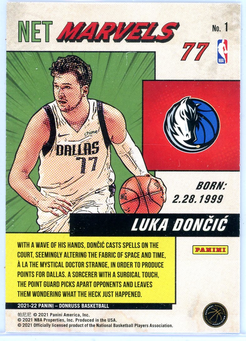 Luka Doncic - 2021-22 Donruss