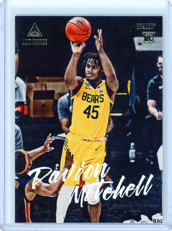 Davion Mitchell - 2021-22 Chronicles Luminance Draft Picks #85 - Rookie Card