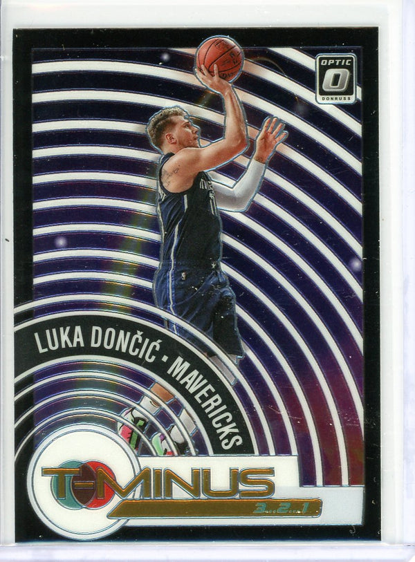 Luka Doncic - 2020-21 Donruss Optic #10 - T-Minus