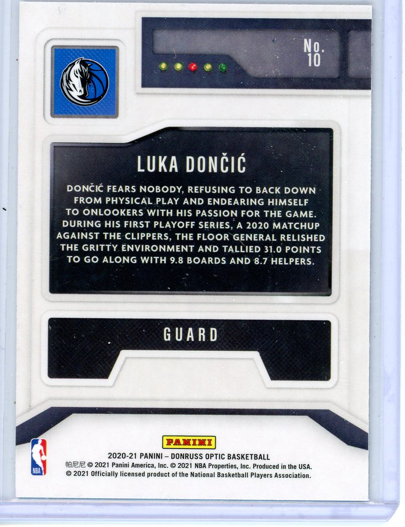 Luka Doncic - 2020-21 Donruss Optic