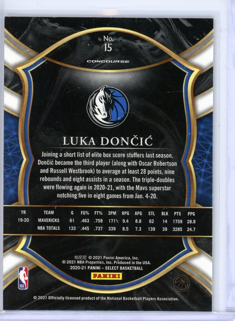 Luka Doncic - 2020-21 Panini Select