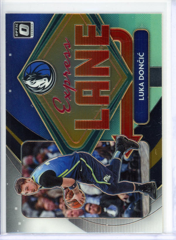 Luka Doncic - 2020-21 Donruss Optic #13 - Express Lane