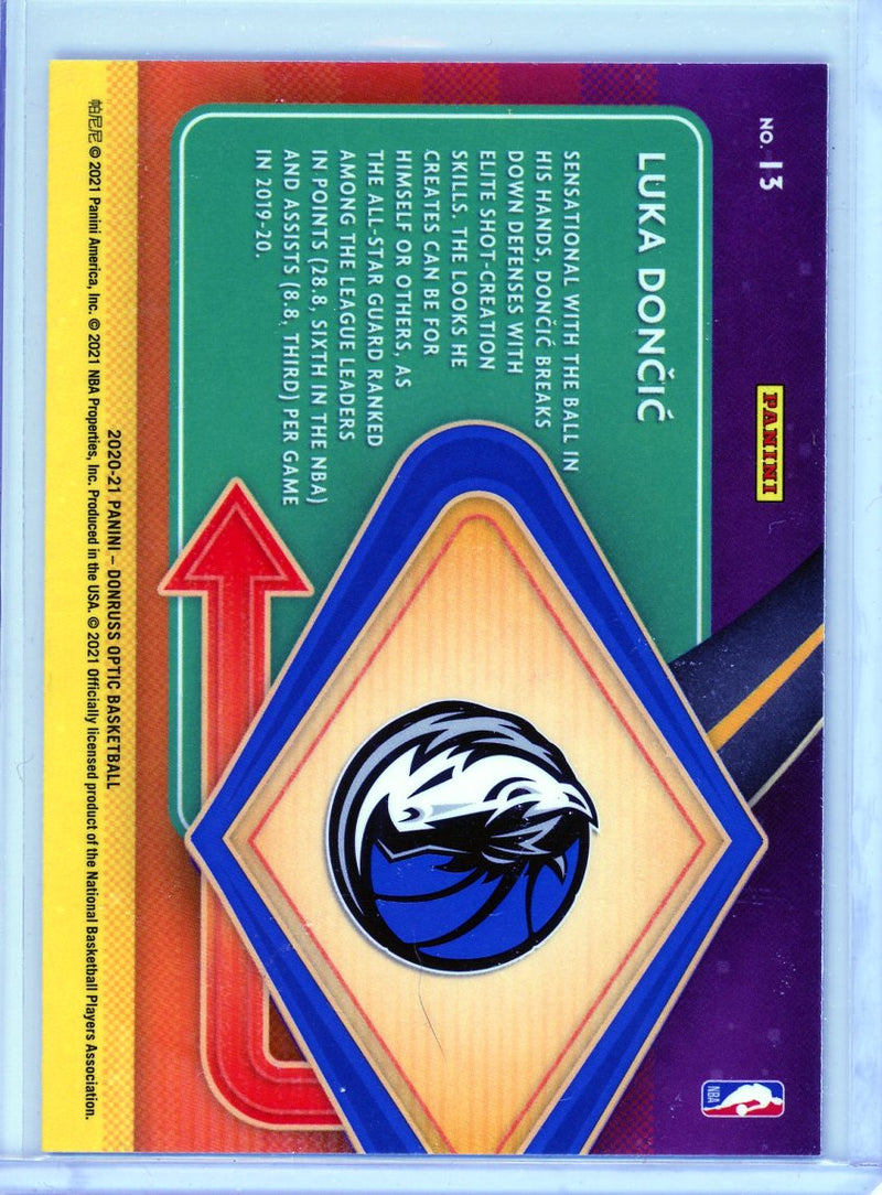 Luka Doncic - 2020-21 Donruss Optic