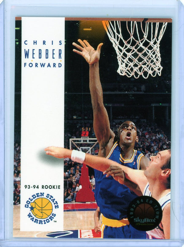 Chris Webber - 1994 Skybox #227 - Rookie Card