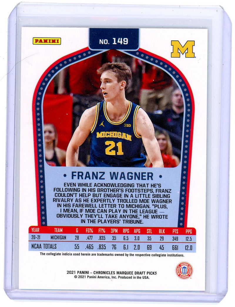 Franz Wagner - 2021 Chronicles Marquee Draft Picks