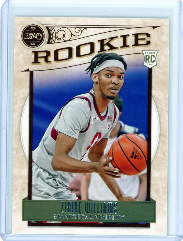 Ziaire Williams - 2021 Chronicles Legacy Draft Picks #350 - Rookie Card