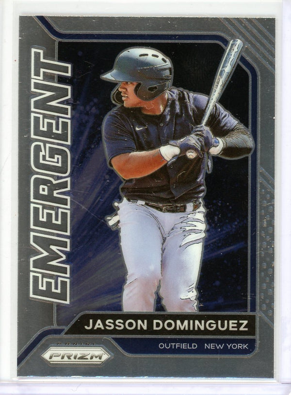 Jasson Dominguez - 2021 Panini Prizm #EM8 - Emergent