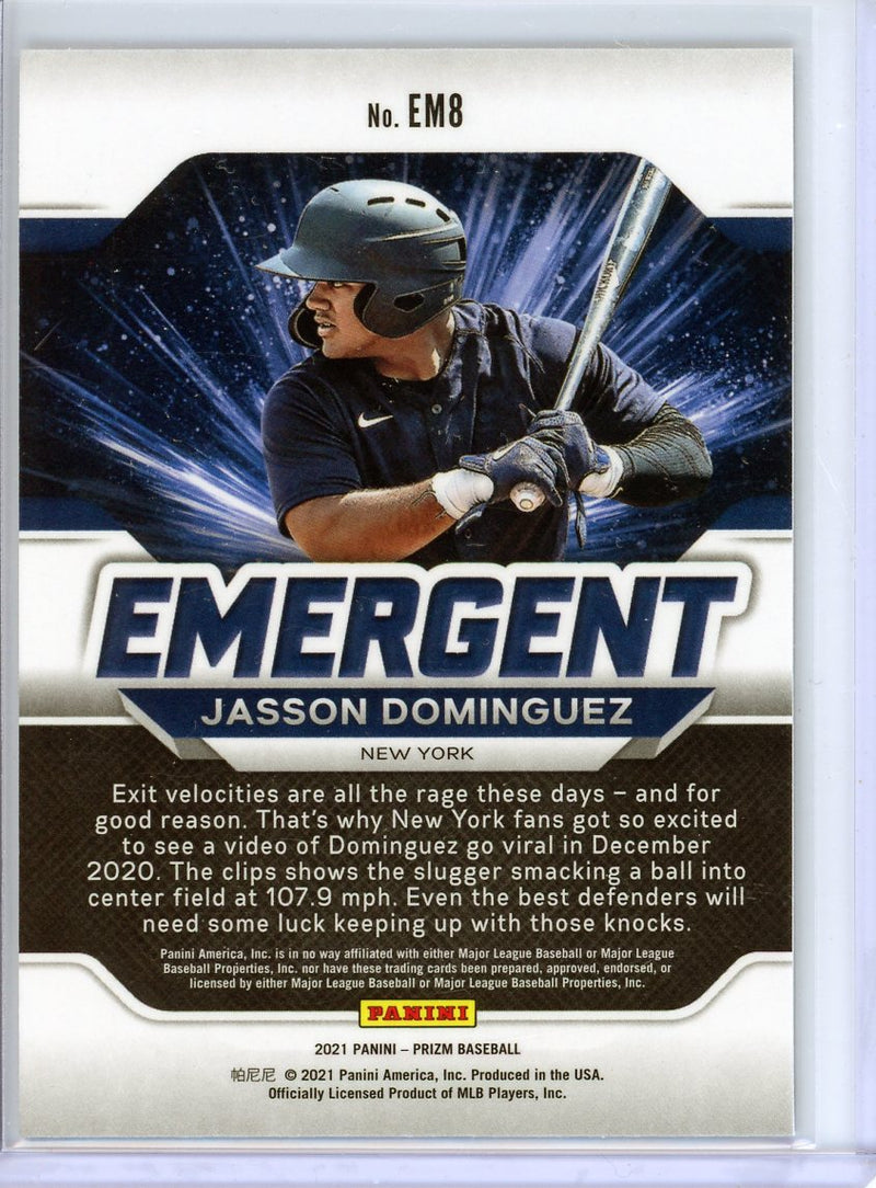 Jasson Dominguez - 2021 Panini Prizm