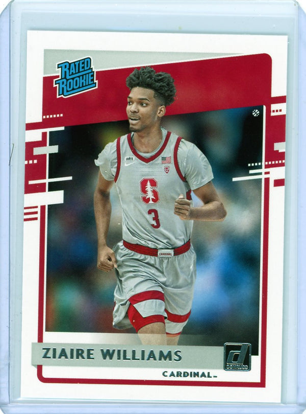Ziaire Williams - 2021 Chronicles Donruss Picks #41 - Rated Rookie Card