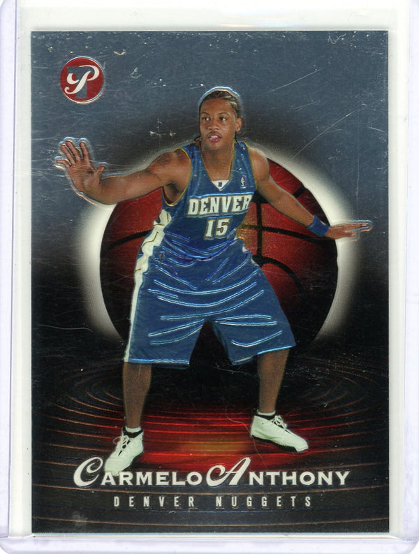 Carmelo Anthony - 2003 Topps Pristine #108 - Rookie Card Numbered 505/999