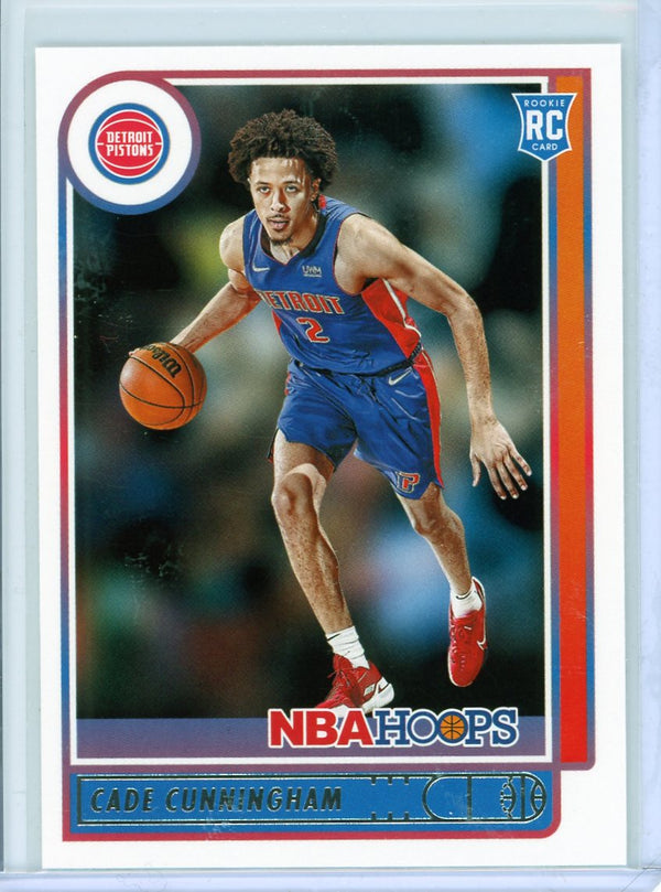 Cade Cunningham - 2021-22 NBA Hoops #201 - RC