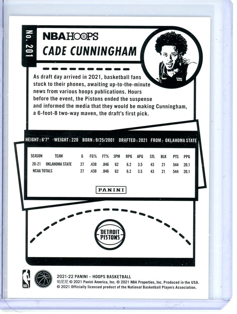 Cade Cunningham - 2021-22 NBA Hoops