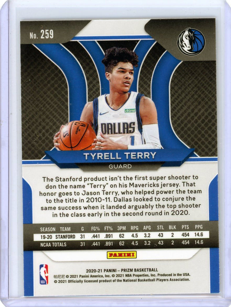 Tyrell Terry - 2020-21 Panini Prizm