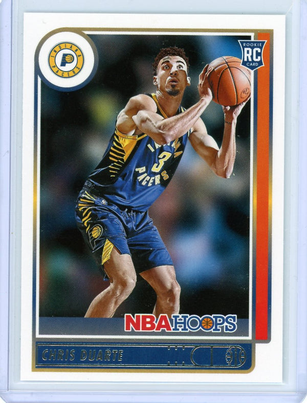 Chris Duarte - 2021-22 NBA Hoops #236 - Rookie Card