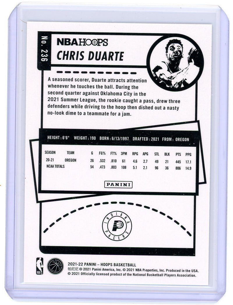Chris Duarte - 2021-22 NBA Hoops