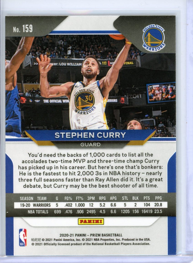 Stephen Curry - 2020-21 Panini Prizm