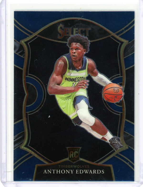 Anthony Edwards - 2020-21 Select #61 - Concourse Rookie Card