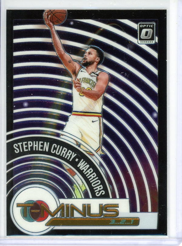 Stephen Curry - 2020-21 Donruss Optic #1 - T-minus