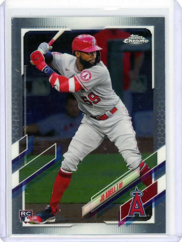 Jo Adell - 2021 Topps Chrome #142 - Rookie Card