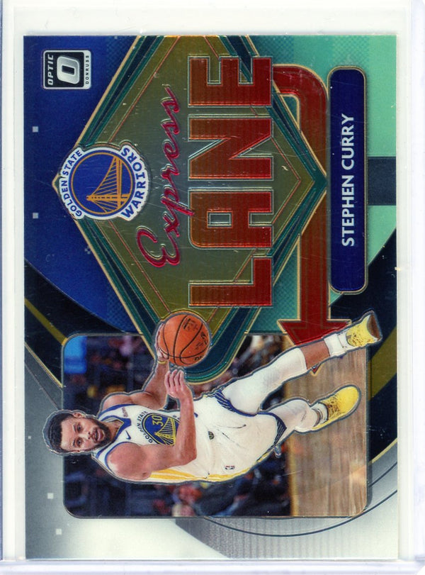 Stephen Curry - 2020-21 Donruss Optic #3 - Express Lane