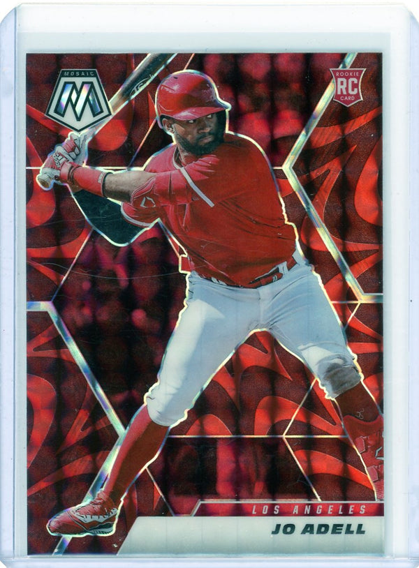 Jo Adell - 2021 Mosaic #270 - Red Prizm Rookie Card