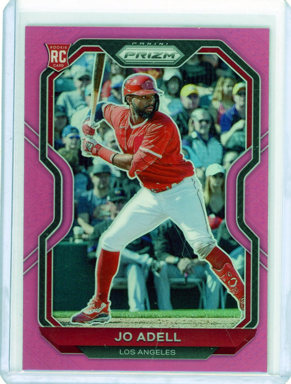 Jo Adell - 2021 Panini Prizm #191 - Pink Prizm Rookie Card