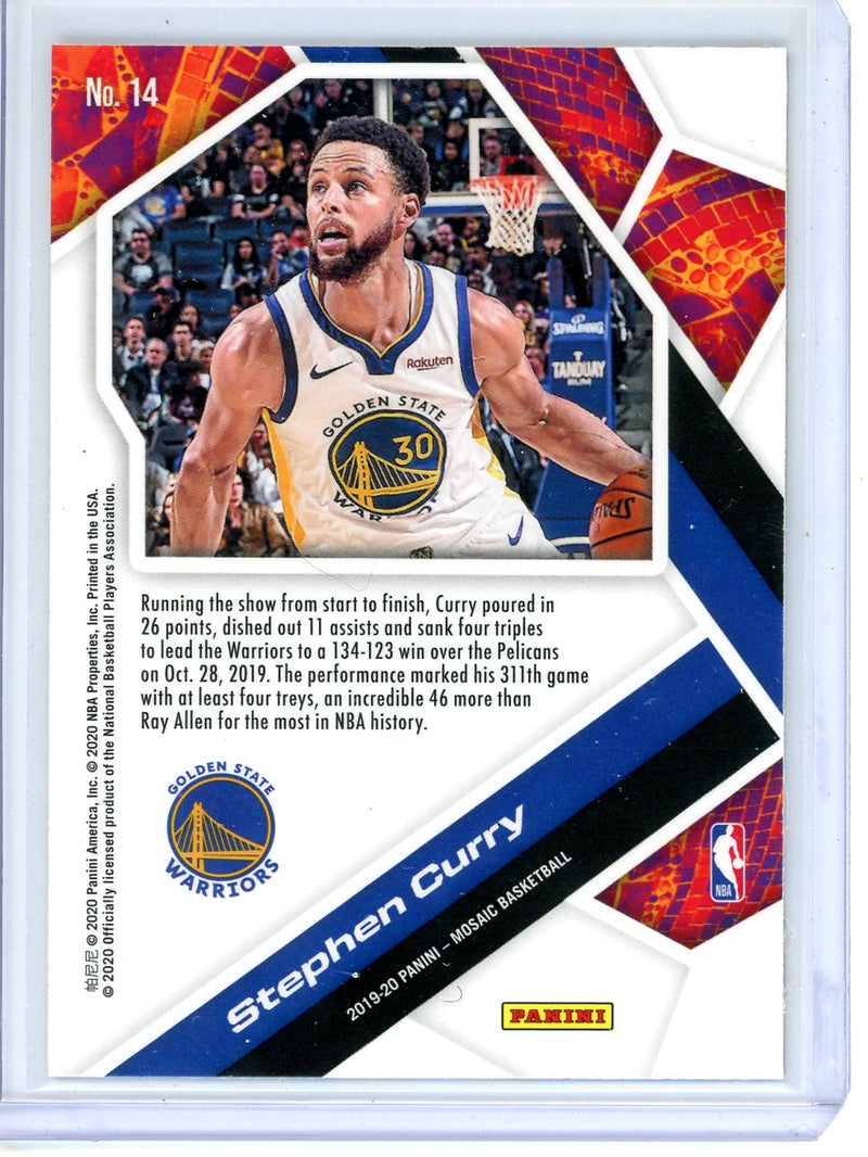 Stephen Curry - 2019-20 Mosaic