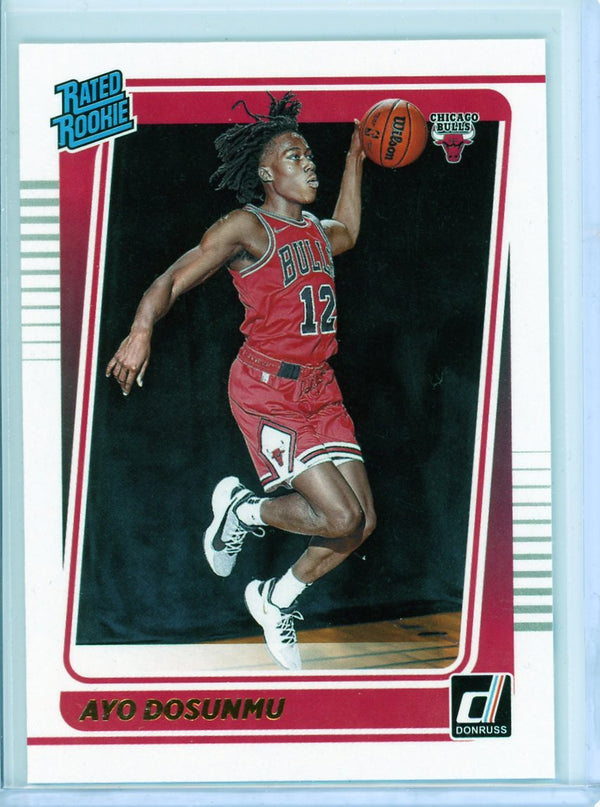 Ayo Dosunmu - 2021-22 Donruss #221 - Rated Rookie Card