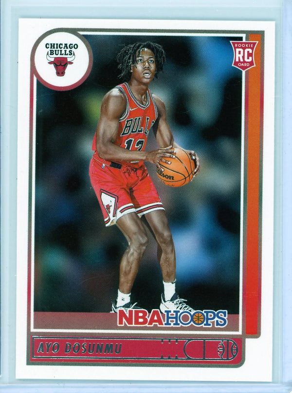 Ayo Dosunmu - 2021-22 NBA Hoops #240 - Rookie Card