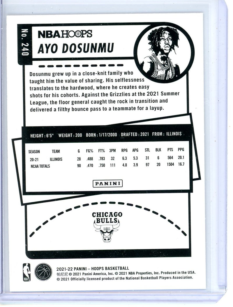 Ayo Dosunmu - 2021-22 NBA Hoops