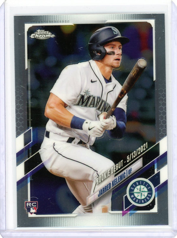 Jarred Kelenic - 2021 Topps Chrome #USC2 - Rookie Debut Rookie Card