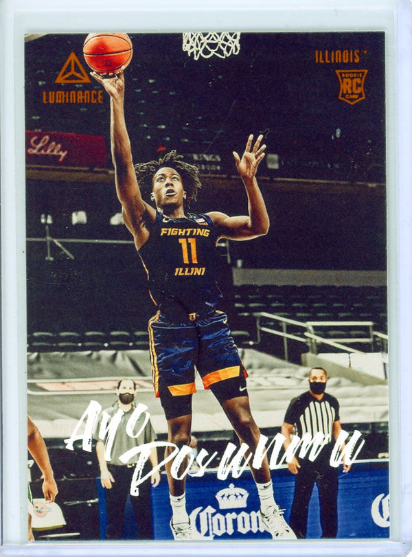 Ayo Dosunmu - 2021 Chronicles Luminance Draft Picks #94 - Bronze Rookie Card