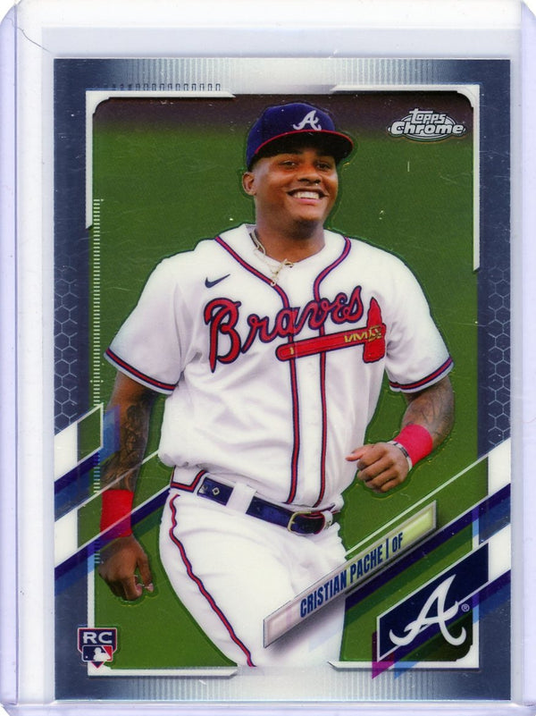 Cristian Pache - 2021 Topps Chrome #178 - Rookie Card