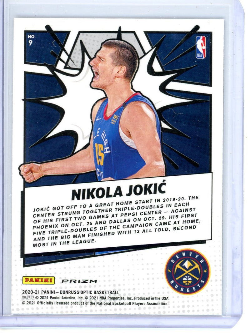 Nikola Jokic - 2020-21 Donruss Optic