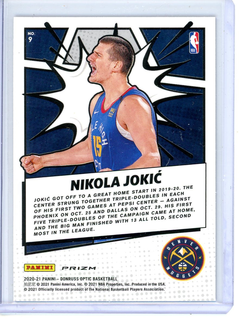 Nikola Jokic - 2020-21 Donruss Optic