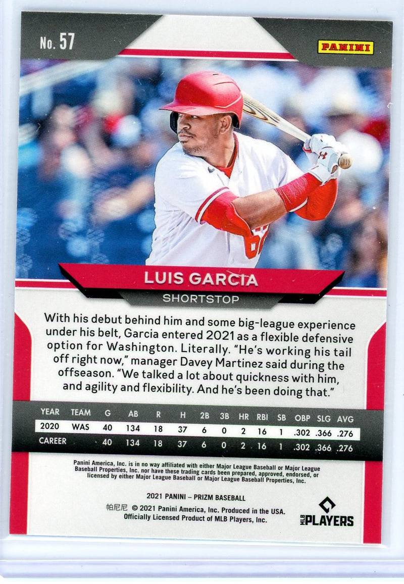 Luis Garcia - 2021 Panini Prizm