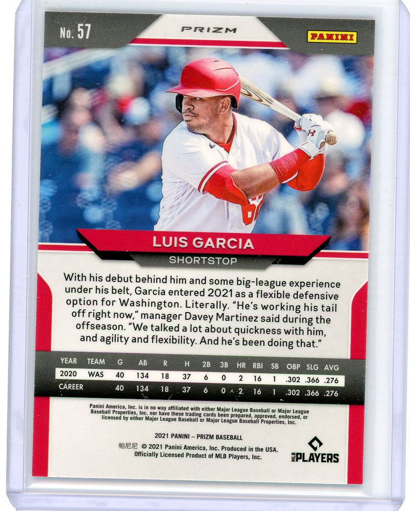 Luis Garcia - 2021 Panini Prizm