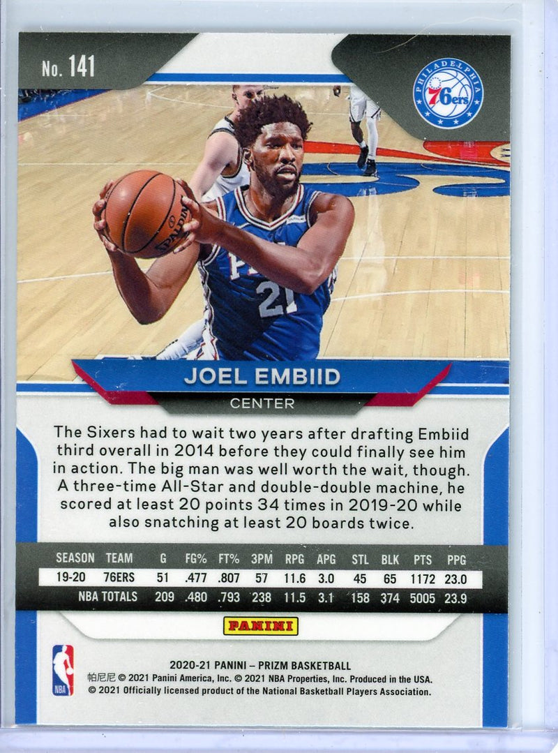 Joel Embiid - 2020-21 Panini Prizm