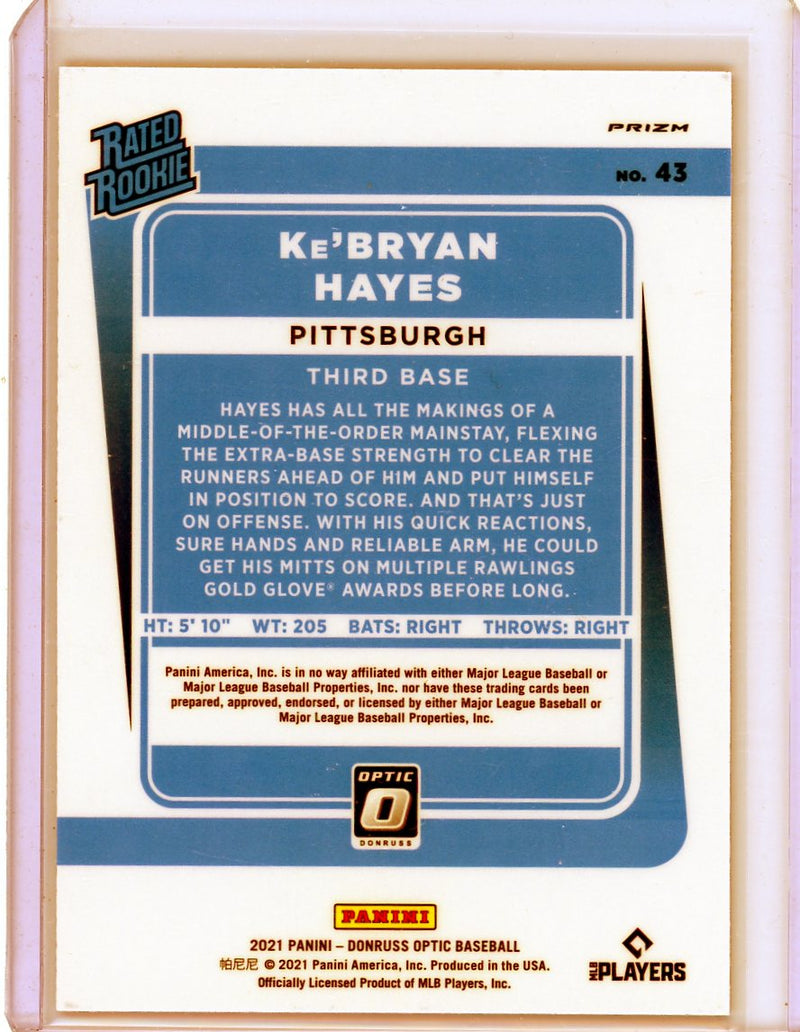 Ke'Bryan Hayes - 2021 Donruss Optic