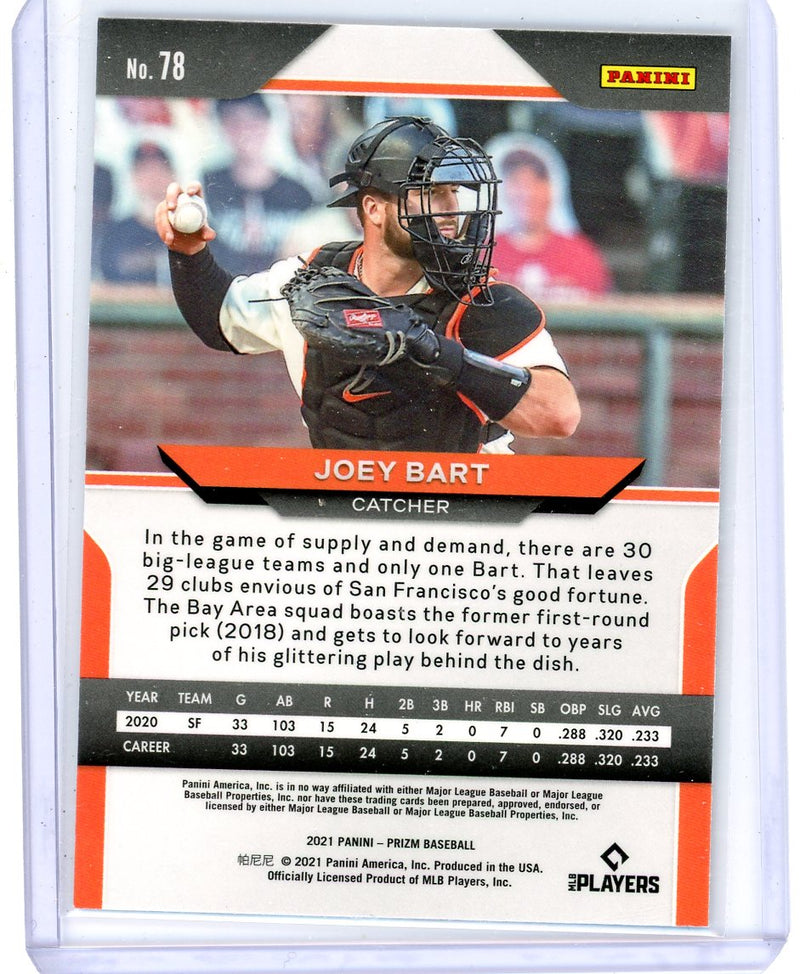 Joey Bart - 2021 Panini Prizm