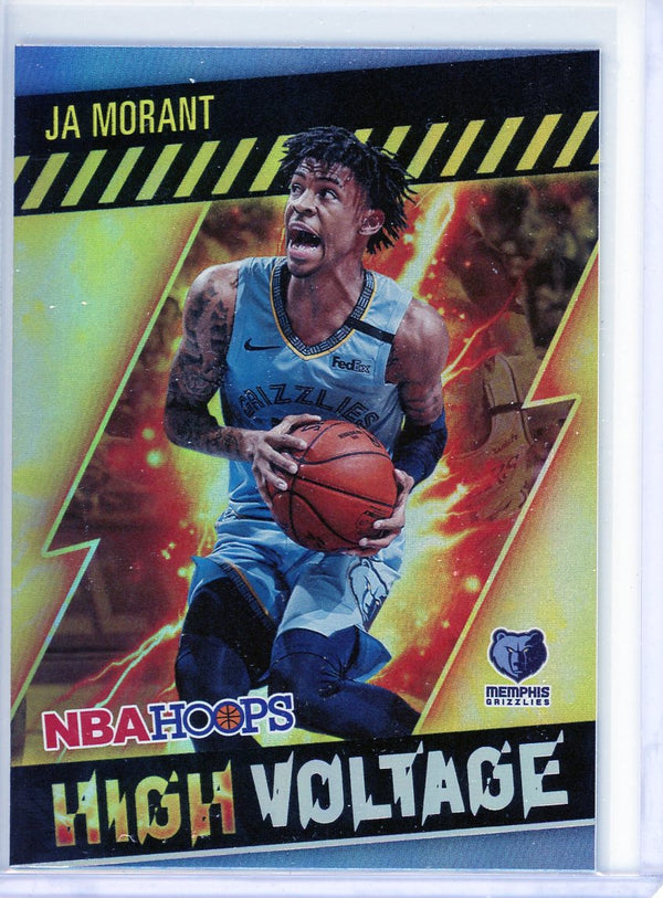 Ja Morant - 2020-21 NBA Hoops #5 - High Voltage