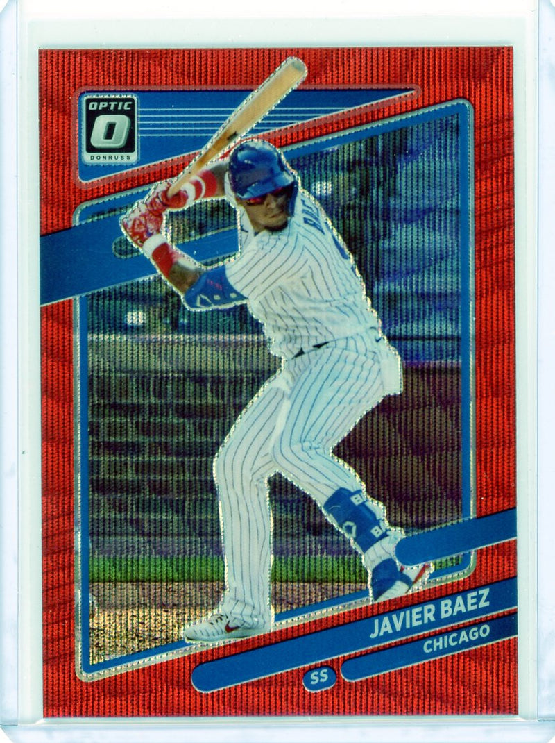 Javier Baez - 2021 Donruss Optic