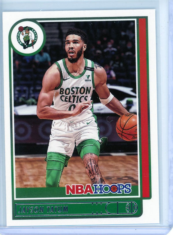 Jayson Tatum - 2021-22 NBA Hoops #197 - Base