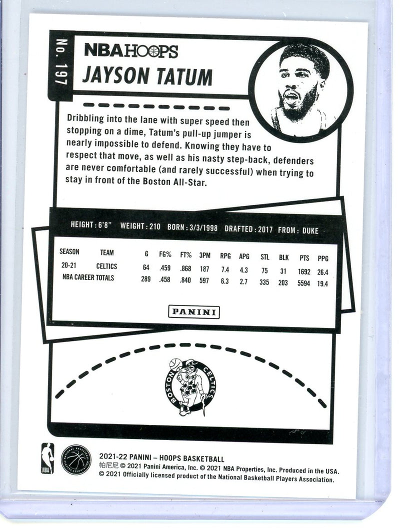 Jayson Tatum - 2021-22 NBA Hoops