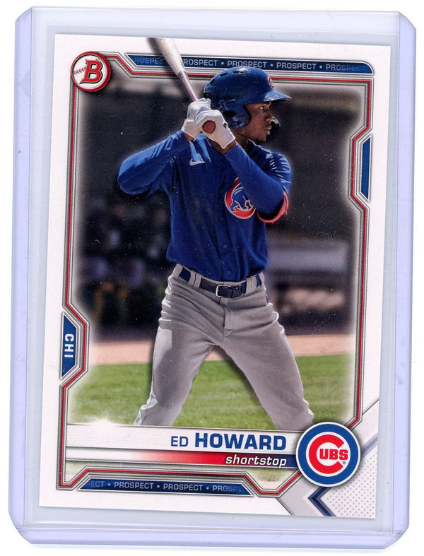 Ed Howard - 2021 Bowman #BD-198 - Prospect