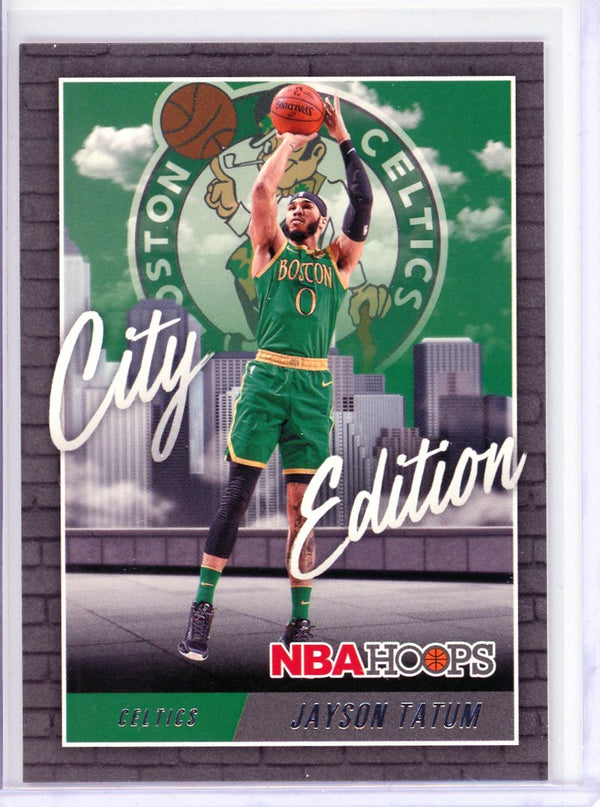 Jayson Tatum - 2020-21 NBA Hoops #2 -  City Edition