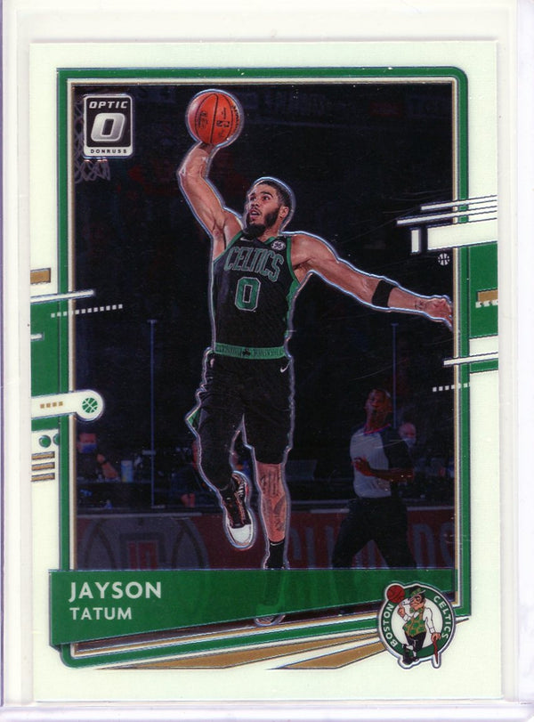 Jayson Tatum - 2020-21 Donruss Optic #77 - Base