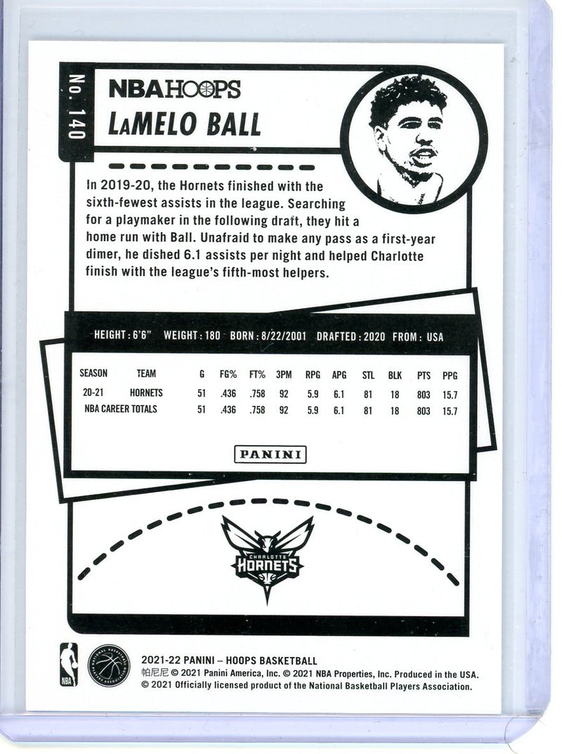LaMelo Ball - 2021-22 NBA Hoops