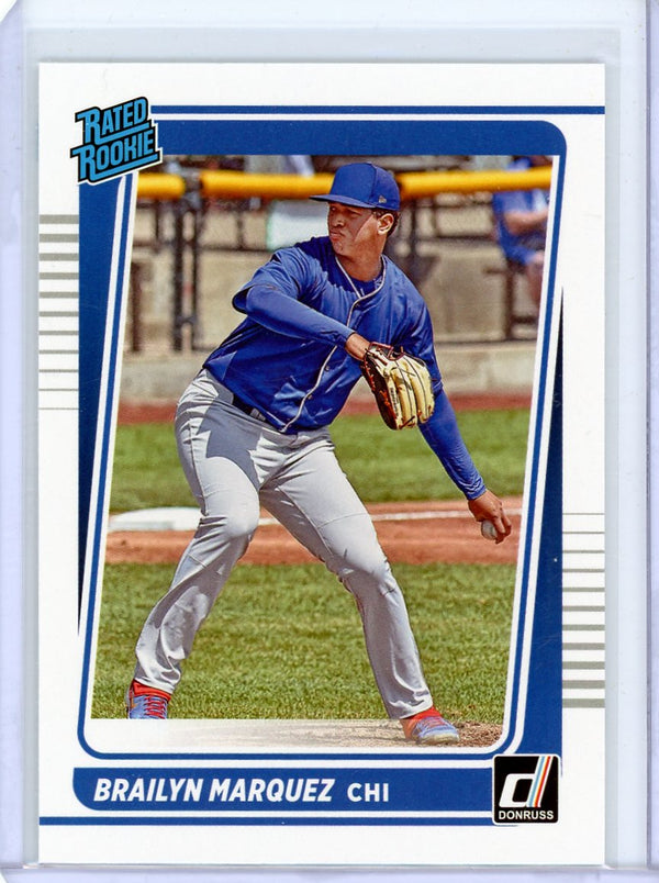 Brailyn Marquez - 2021 Donruss #32 - Rated Rookie Card